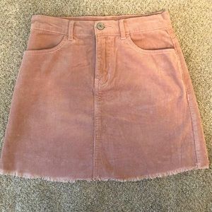 Beautiful pink corduroy skirt from PacSun size S